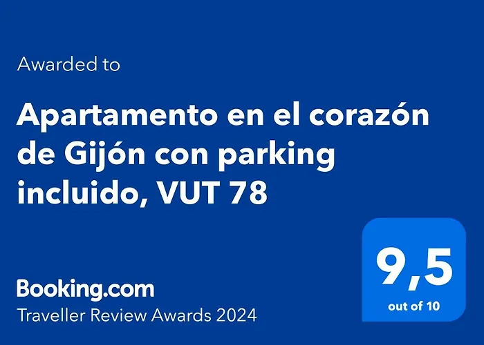 Apartamento En El Corazon De Gijon Con Parking Incluido, Vut 78
